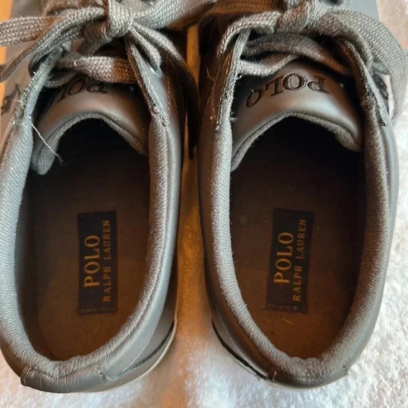 Polo Ralph Lauren grey Men’s low top lace up shoes size 12 - Picture 7 of 8